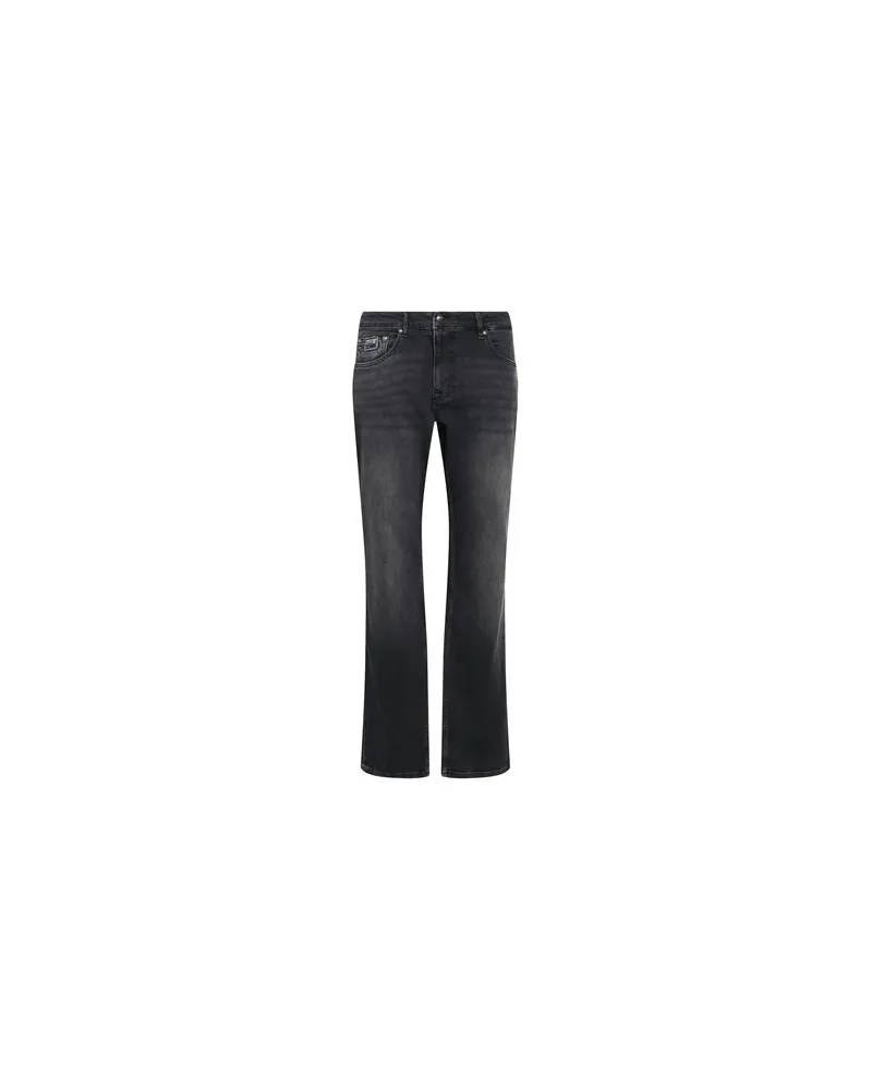 Versace Jeans HOSEN & RÖCKE - Jeanshosenauf YOOX.COM Schwarz