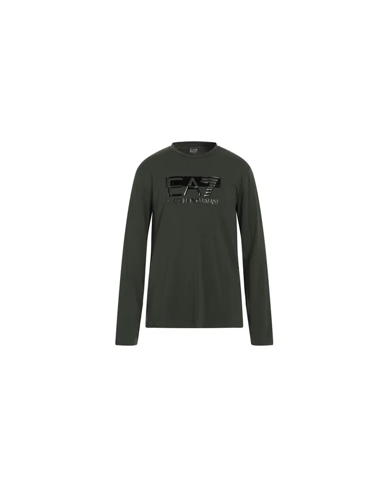 EA7 TOPS - T-shirtsauf YOOX.COM Militärgrün