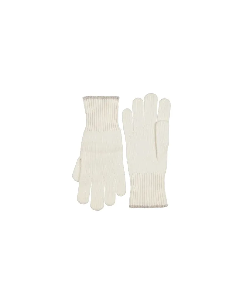 Brunello Cucinelli ACCESSOIRES - Handschuheauf YOOX.COM Weiß