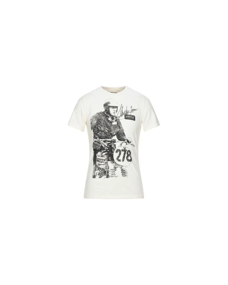 Barbour TOPS - T-shirtsauf YOOX.COM Elfenbein