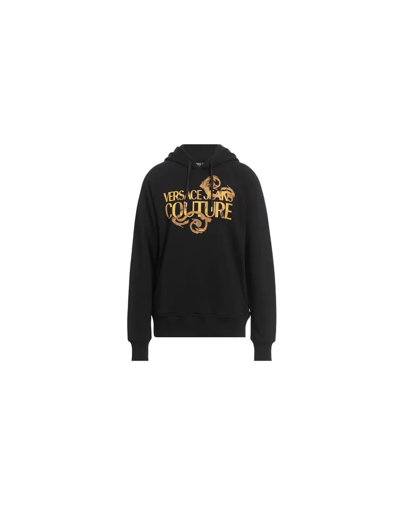 Versace Jeans TOPS - Sweatshirtsauf YOOX.COM Schwarz