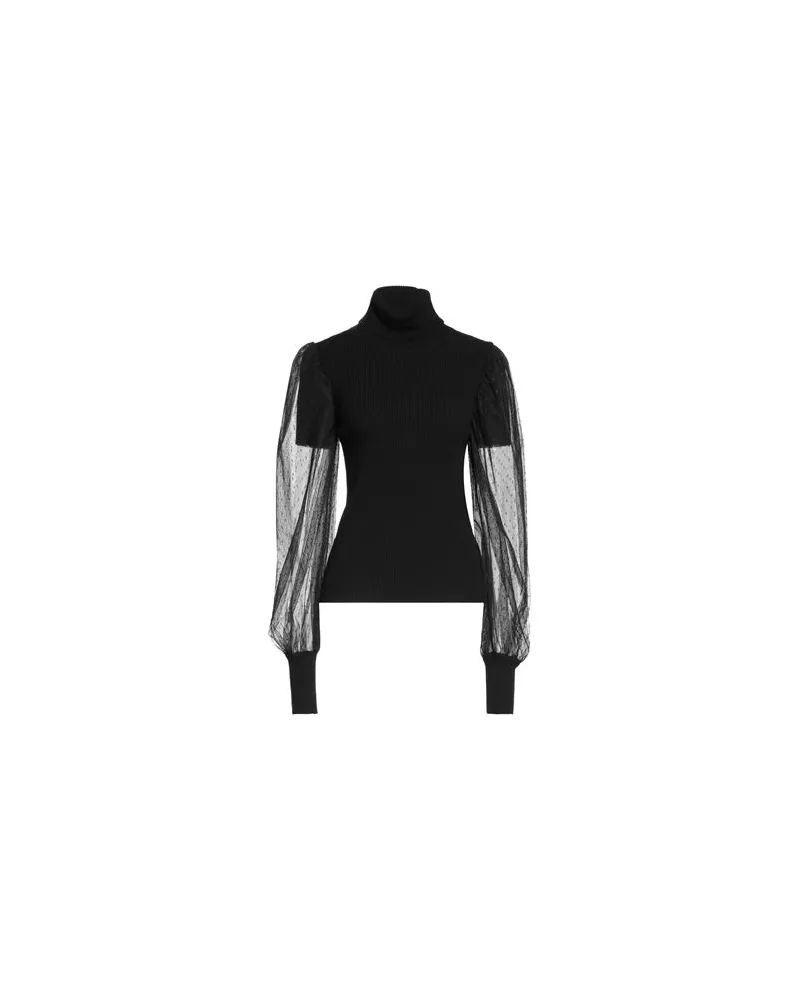 Twin-Set STRICKWAREN - Rollkragenpulloverauf YOOX.COM Schwarz