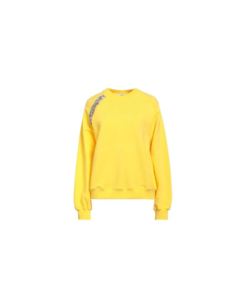 MSGM TOPS - Sweatshirtsauf YOOX.COM Gelb