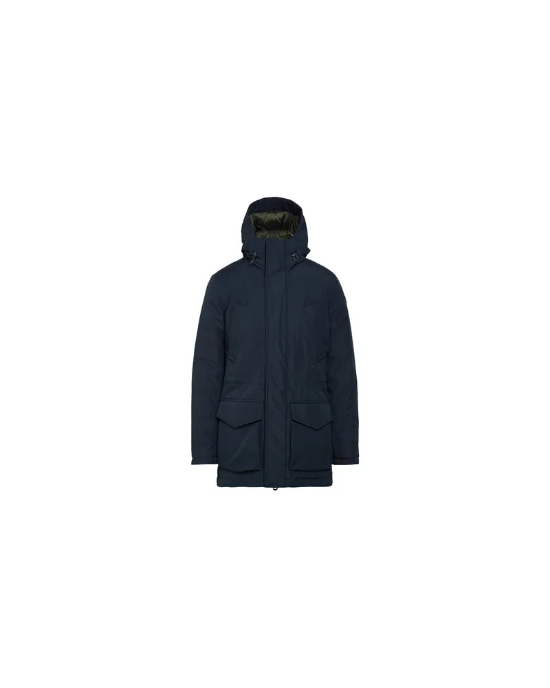 Fred Mello JACKEN & MÄNTEL - Mäntelauf YOOX.COM Marineblau