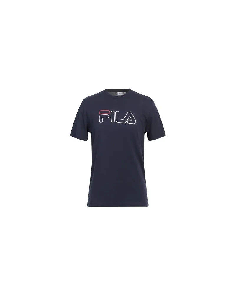 Fila TOPS - T-shirtsauf YOOX.COM Nachtblau