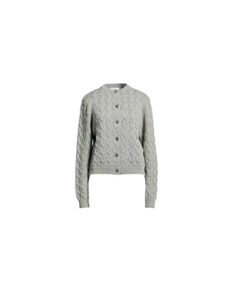Soallure STRICKWAREN - Strickjackenauf YOOX.COM Salbeigrün