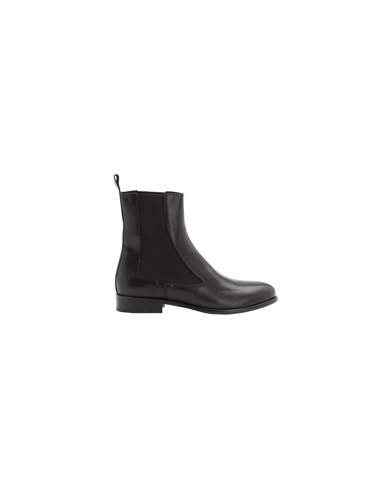 Leonardo Principi LEATHER CHELSEA BOOTS  - SCHUHE - Stiefelettenauf YOOX.COM Schwarz