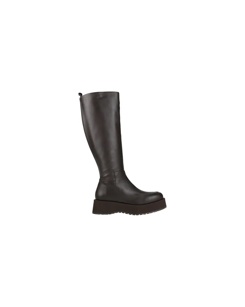 Paloma Barceló SCHUHE - Stiefelauf YOOX.COM Dunkelbraun