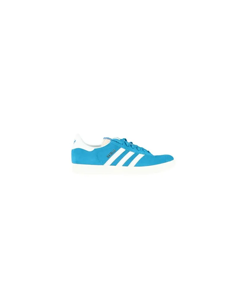adidas GAZELLE ORIGINALS SHOES - LOW (NON FOOTBALL)  - GAZELLE ORIGINALS SHOES - LOW (NON FOOTBALL) - SCHUHE - Sneakersauf YOOX.COM Azurblau