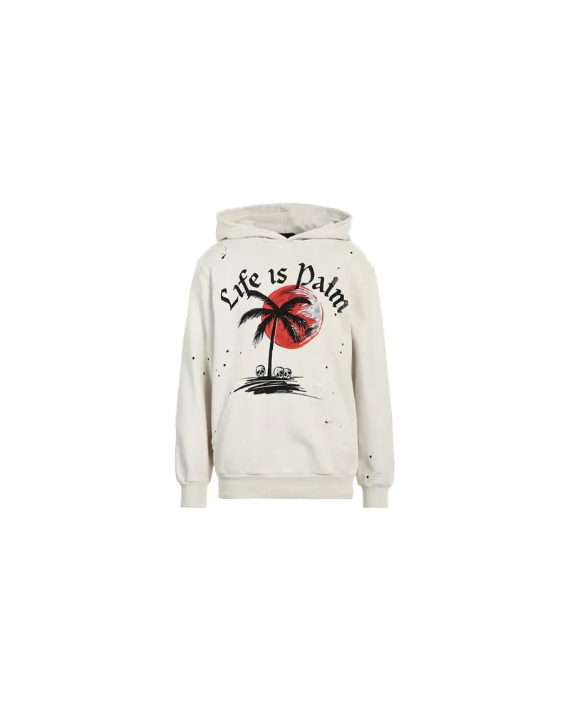 Palm Angels TOPS - Sweatshirtsauf YOOX.COM Cremeweiß