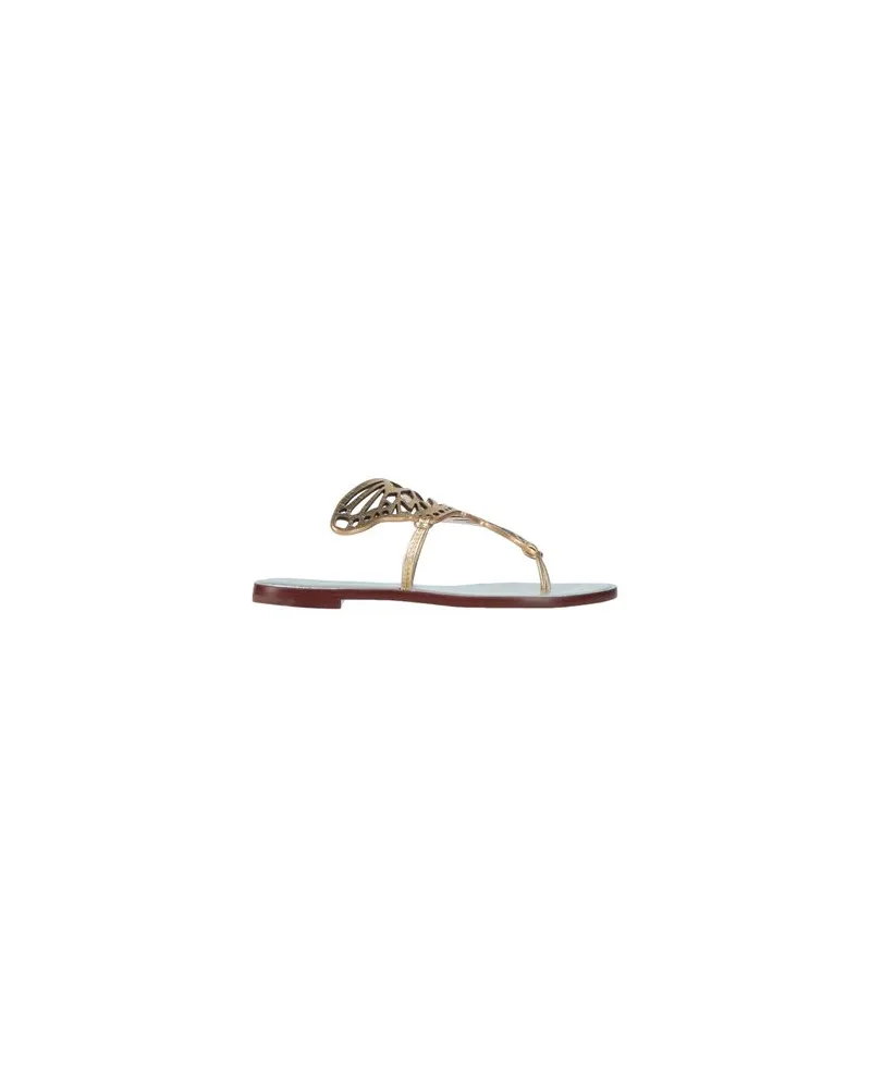 Sophia Webster SCHUHE - Zehentrennerauf YOOX.COM Gold