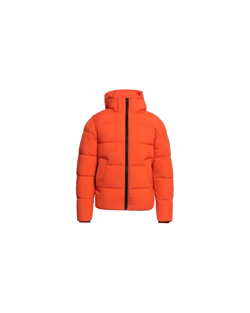Calvin Klein JACKEN & MÄNTEL - Pufferjacken & Daunenjackenauf YOOX.COM Orange