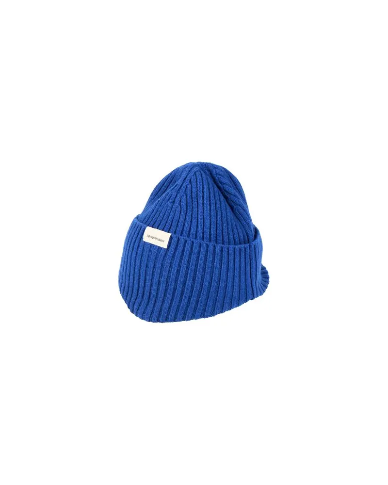 Emporio Armani ACCESSOIRES - Mützen & Hüteauf YOOX.COM Königsblau