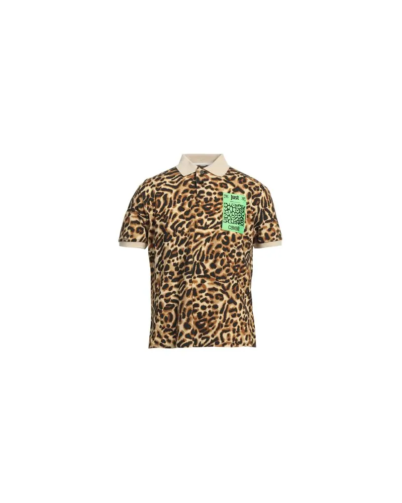 Just Cavalli TOPS - Poloshirtsauf YOOX.COM Kamel