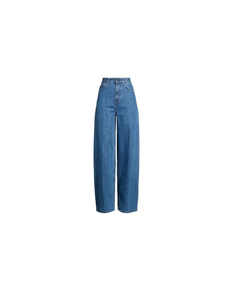 Totême HOSEN & RÖCKE - Jeanshosenauf YOOX.COM Blau