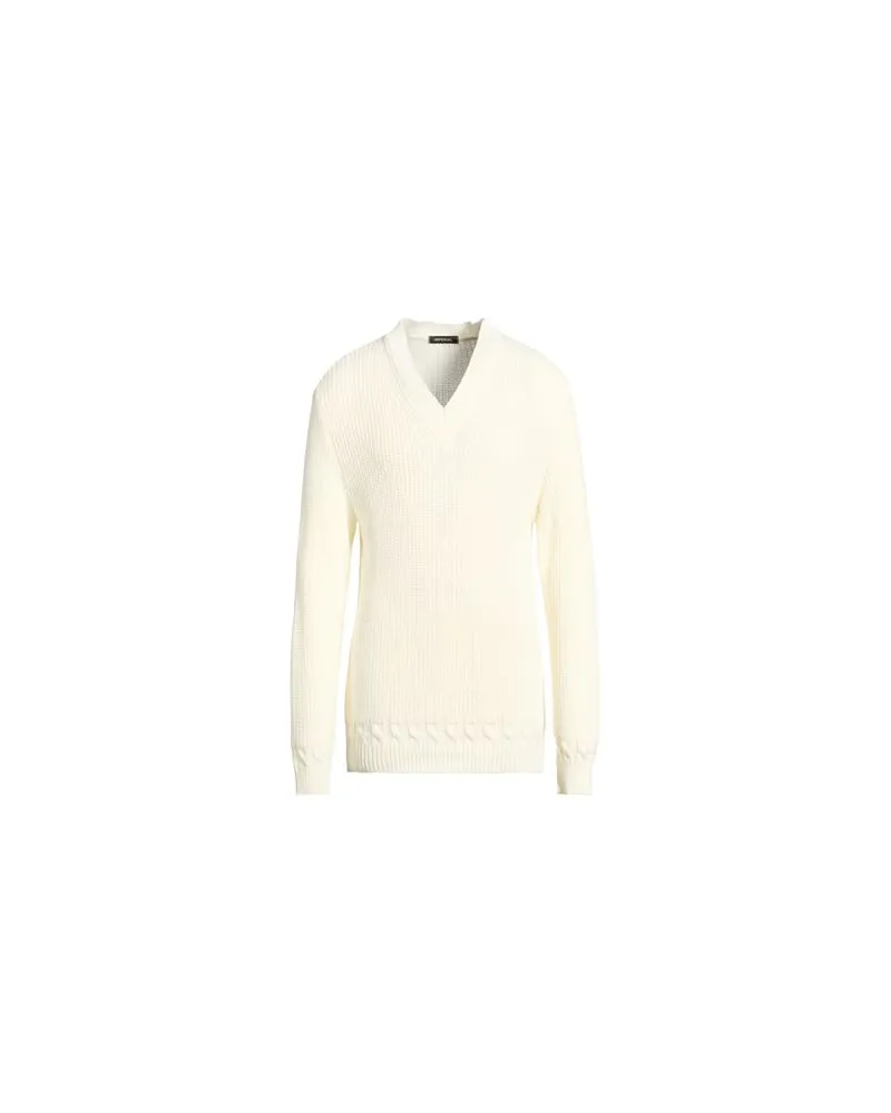IMPERIAL STRICKWAREN - Pulloverauf YOOX.COM Cremeweiß