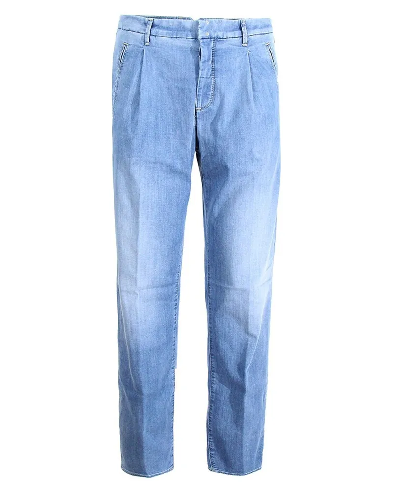 Incotex Jeanshose Azurblau