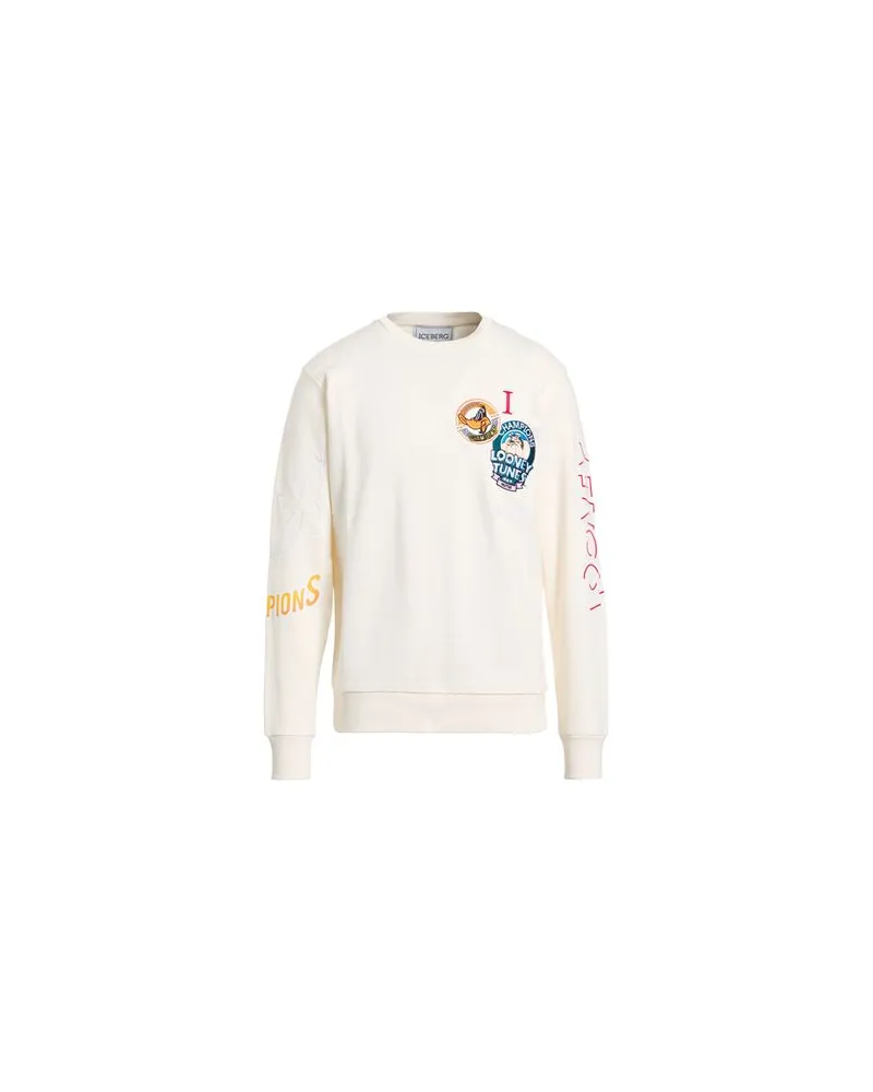 Iceberg TOPS - Sweatshirtsauf YOOX.COM Elfenbein
