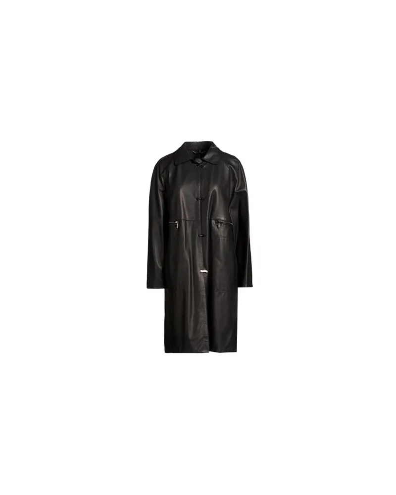 MOORER JACKEN & MÄNTEL - Jacken, Mäntel & Trenchcoatsauf YOOX.COM Schwarz