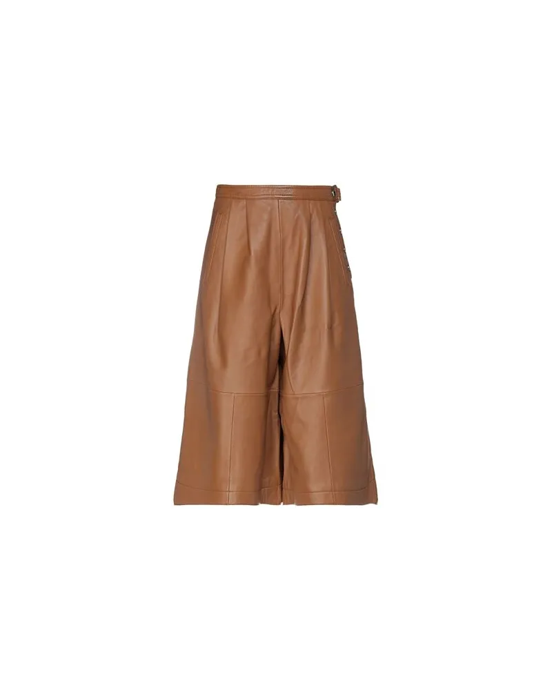Coach HOSEN & RÖCKE - Hosenauf YOOX.COM Lederfarben