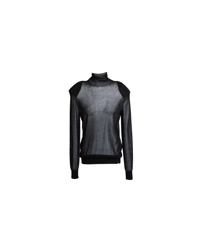 Elisabetta Franchi STRICKWAREN - Rollkragenpulloverauf YOOX.COM Schwarz