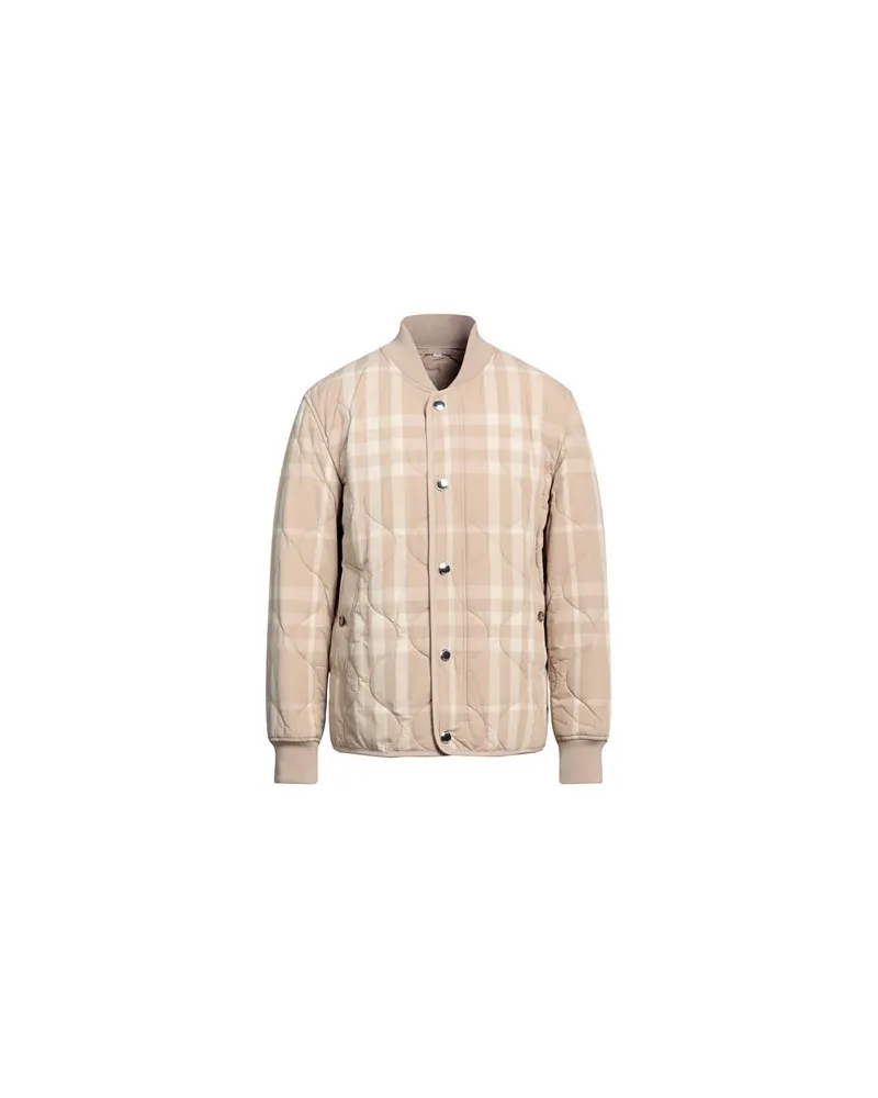 Burberry JACKEN & MÄNTEL - Pufferjacken & Daunenjackenauf YOOX.COM Beige