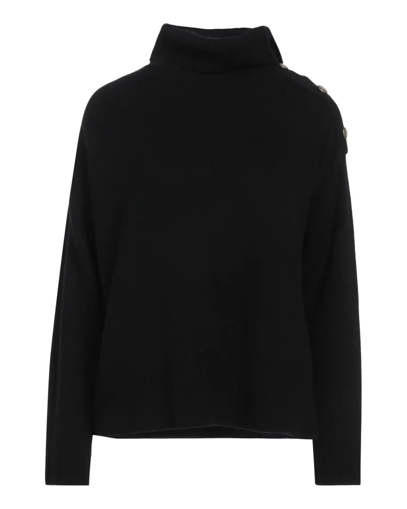 Snobby Sheep Rollkragenpullover Schwarz