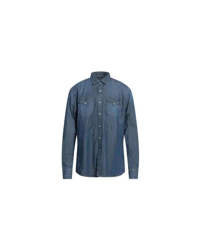 Replay TOPS - Jeanshemdenauf YOOX.COM Blau