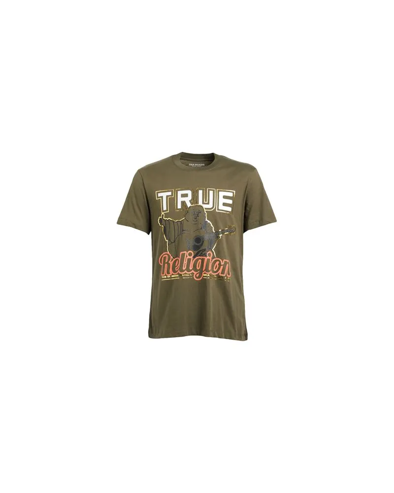 True Religion TOPS - T-shirtsauf YOOX.COM Militärgrün