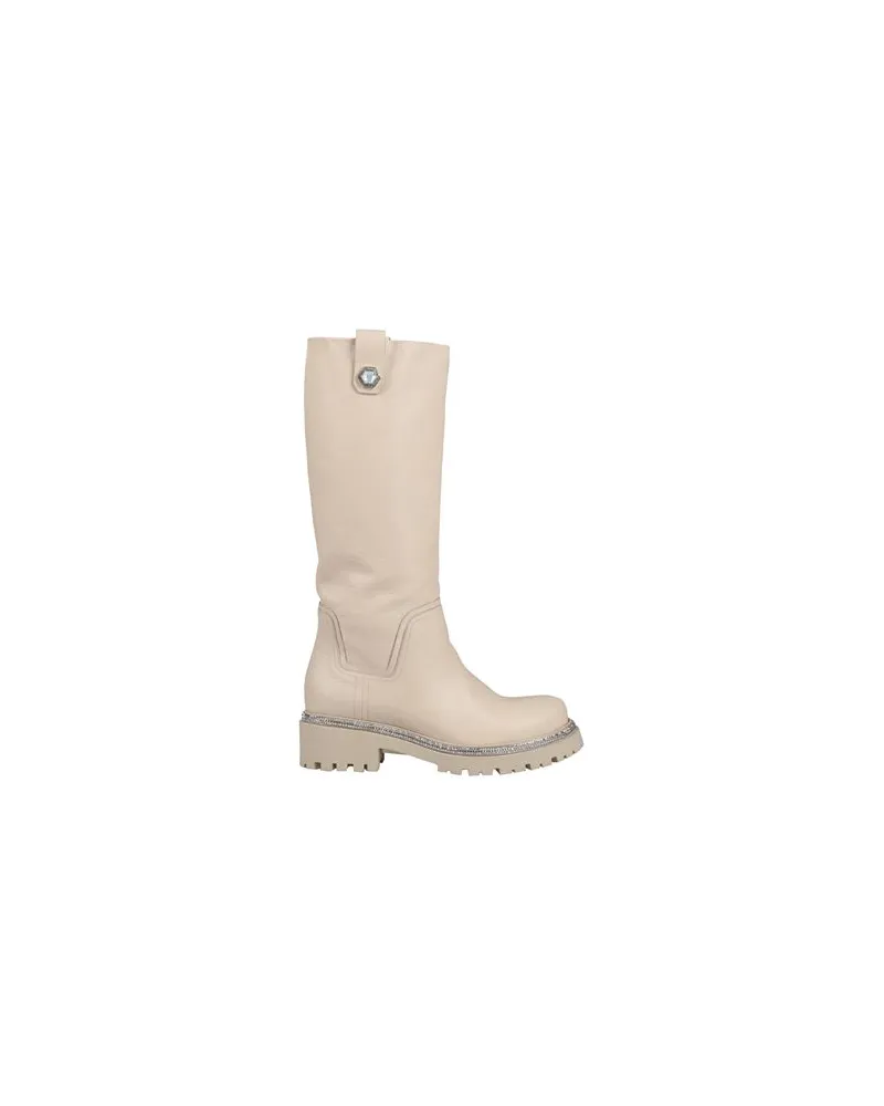 René Caovilla SCHUHE - Stiefelauf YOOX.COM Beige