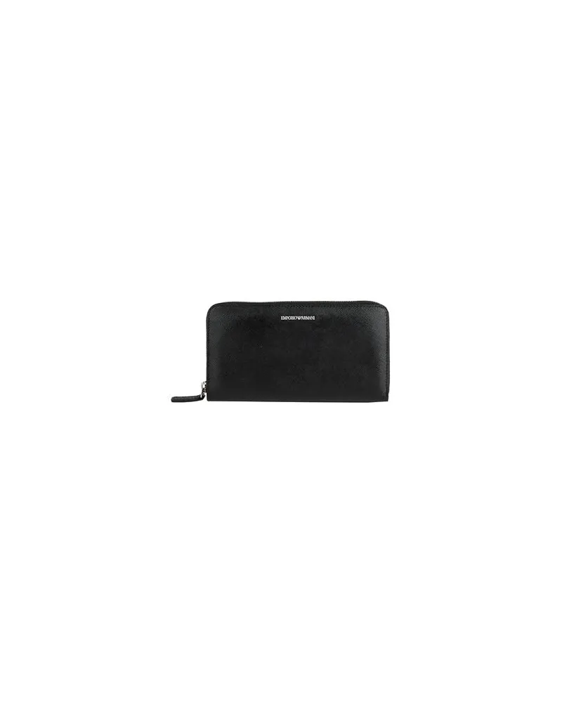 Emporio Armani Kleinlederwaren - Brieftaschenauf YOOX.COM Schwarz