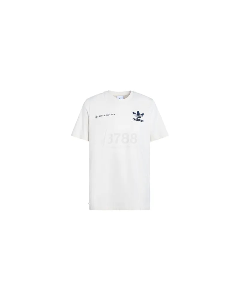 adidas MRC TEE   - TOPS - T-shirtsauf YOOX.COM Elfenbein