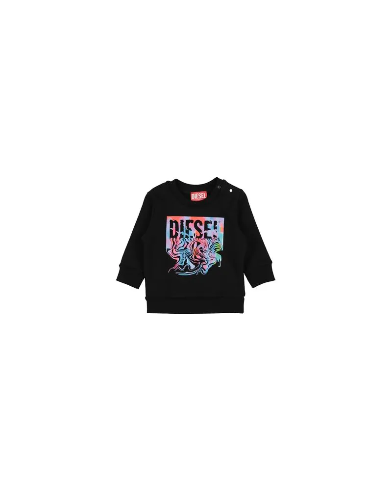 Diesel TOPS - Sweatshirtsauf YOOX.COM Schwarz