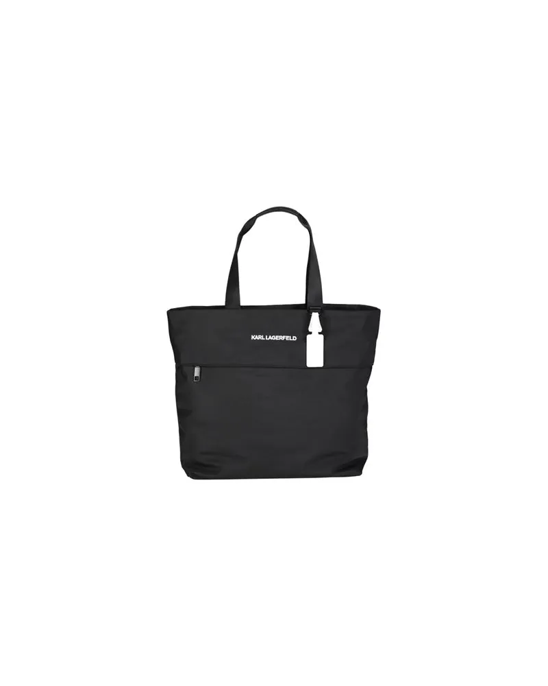 Karl Lagerfeld K/PASS TOTE - TASCHEN - Handtaschenauf YOOX.COM Schwarz
