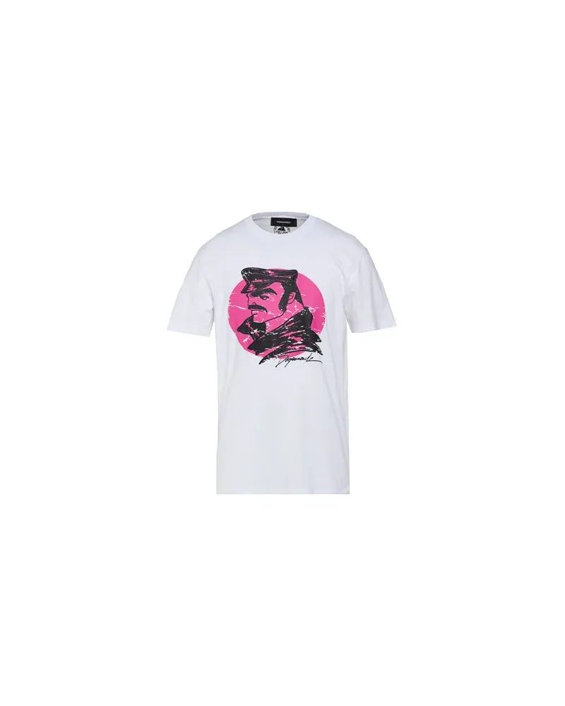Dsquared2 TOPS - T-shirtsauf YOOX.COM Weiß
