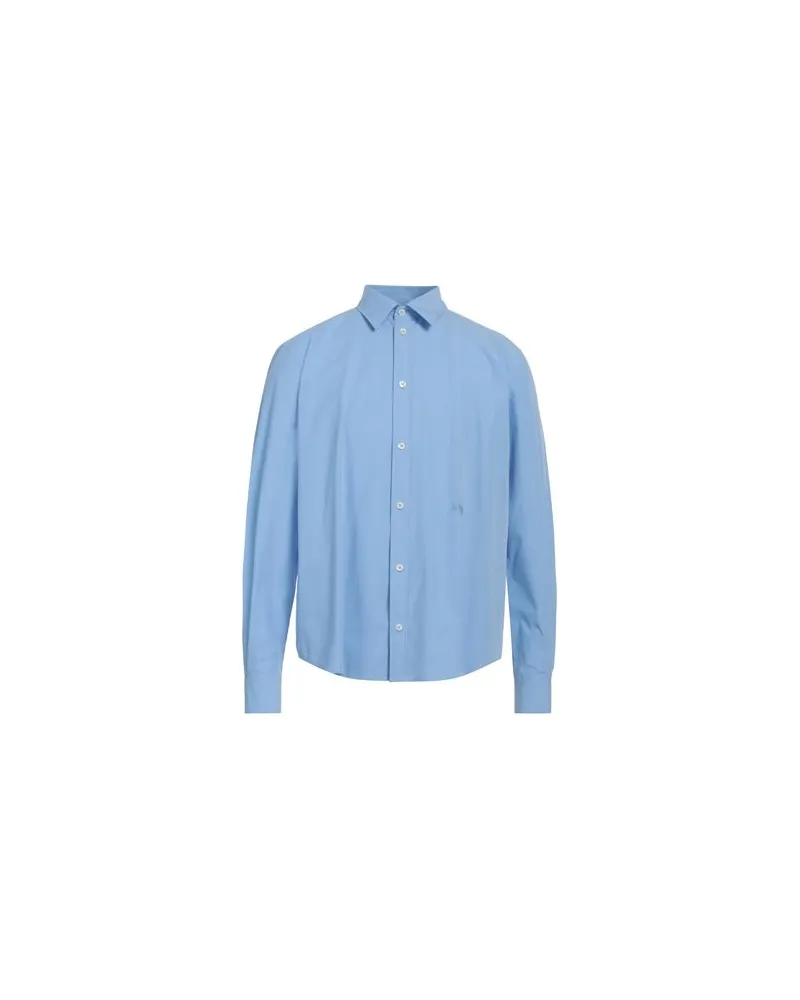MSGM TOPS - Hemdenauf YOOX.COM Hellblau