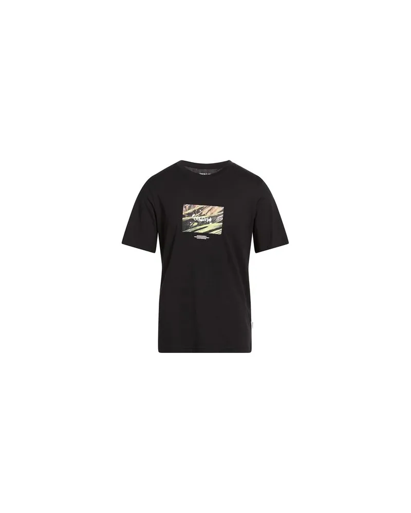 Jack & Jones TOPS - T-shirtsauf YOOX.COM Schwarz