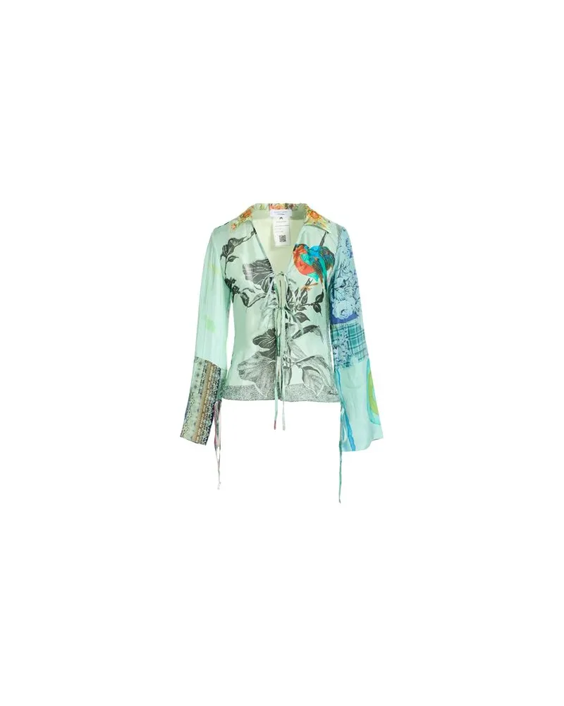 Marine Serre TOPS - Hemdenauf YOOX.COM Grün