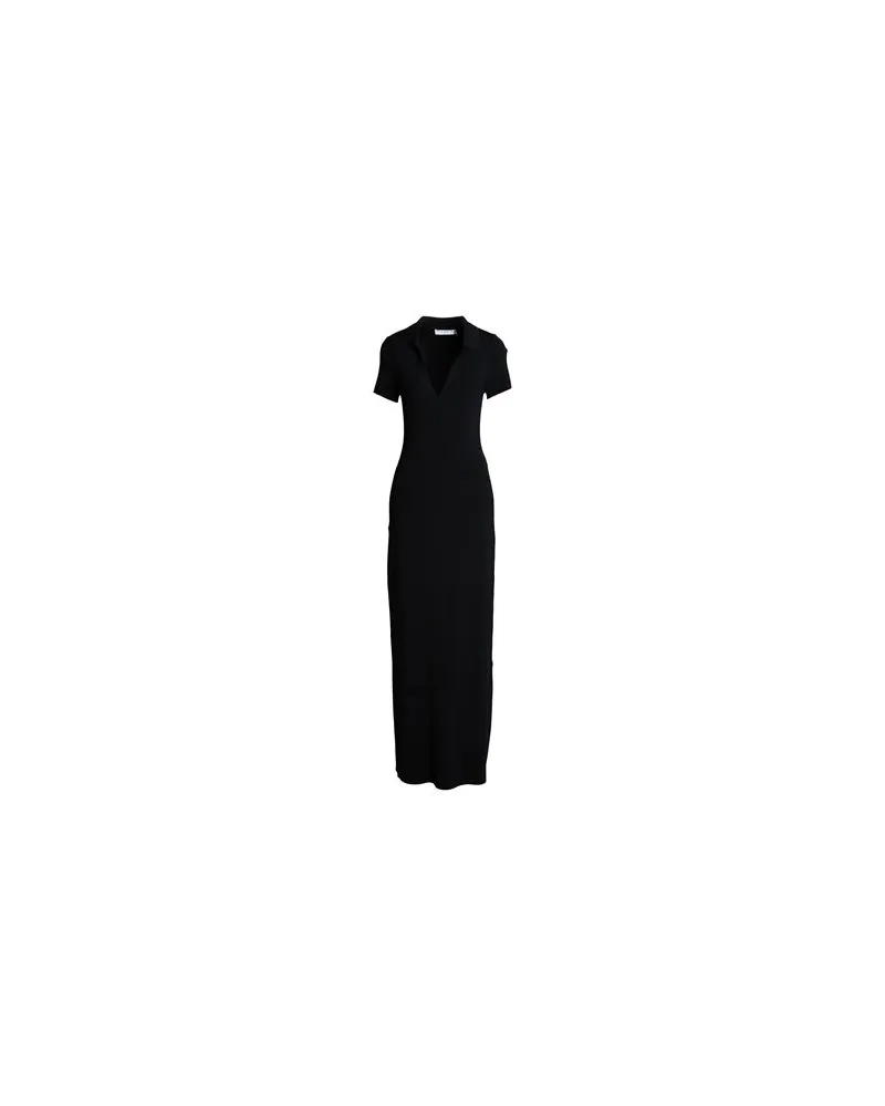 IRO KLEIDER - Maxi-Kleiderauf YOOX.COM Schwarz