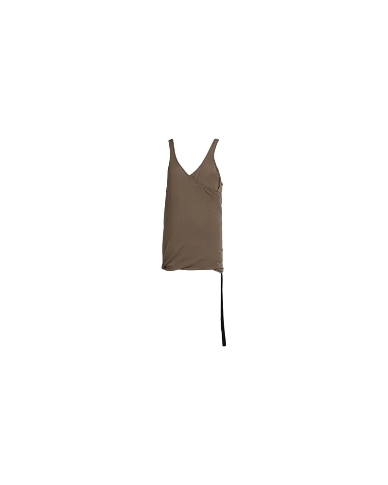 DRKSHDW by Rick Owens TOPS - Tank Topsauf YOOX.COM Khaki