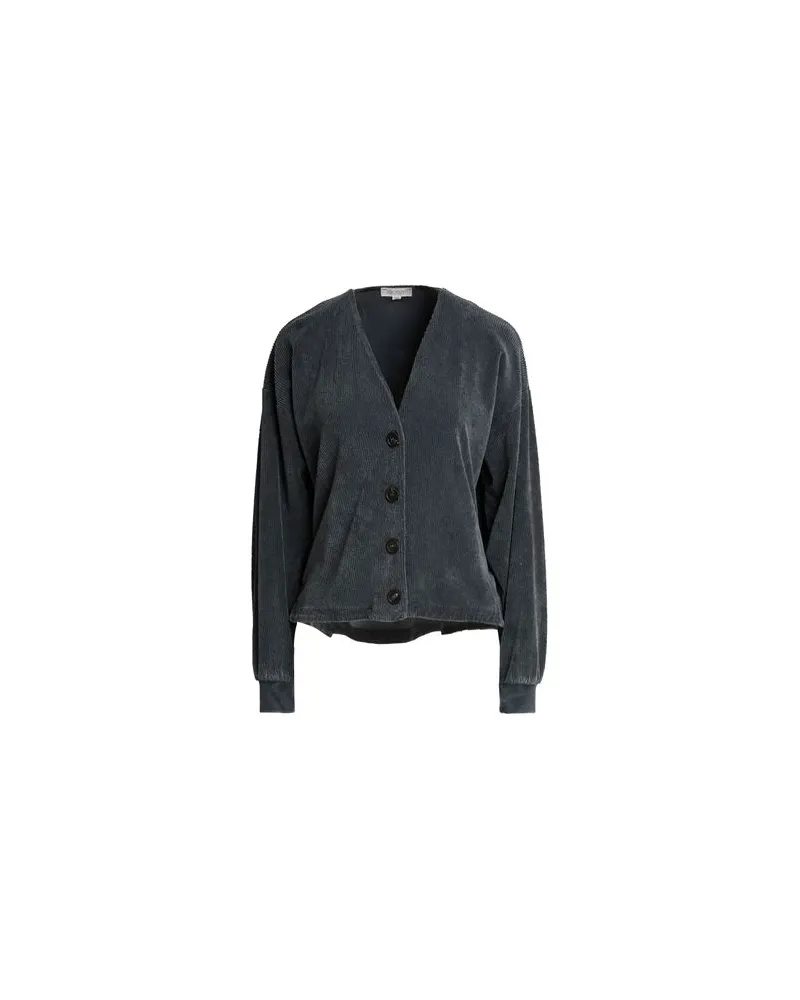 CROSSLEY STRICKWAREN - Strickjackenauf YOOX.COM Blei