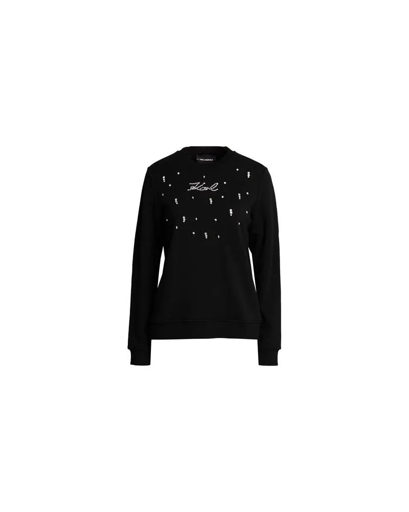 Karl Lagerfeld TOPS - Sweatshirtsauf YOOX.COM Schwarz