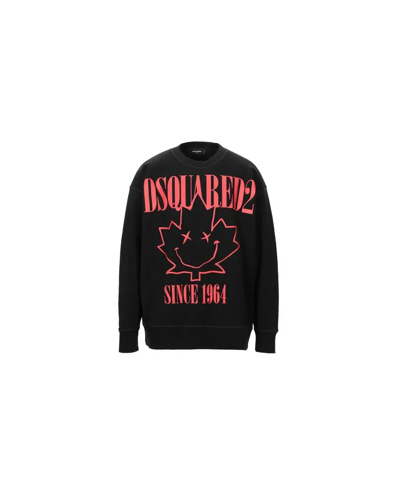 Dsquared2 TOPS - Sweatshirtsauf YOOX.COM Schwarz