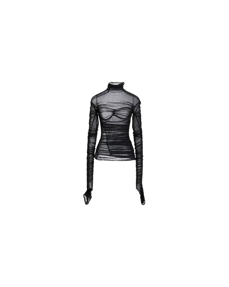 Thierry Mugler TOPS - Topsauf YOOX.COM Schwarz