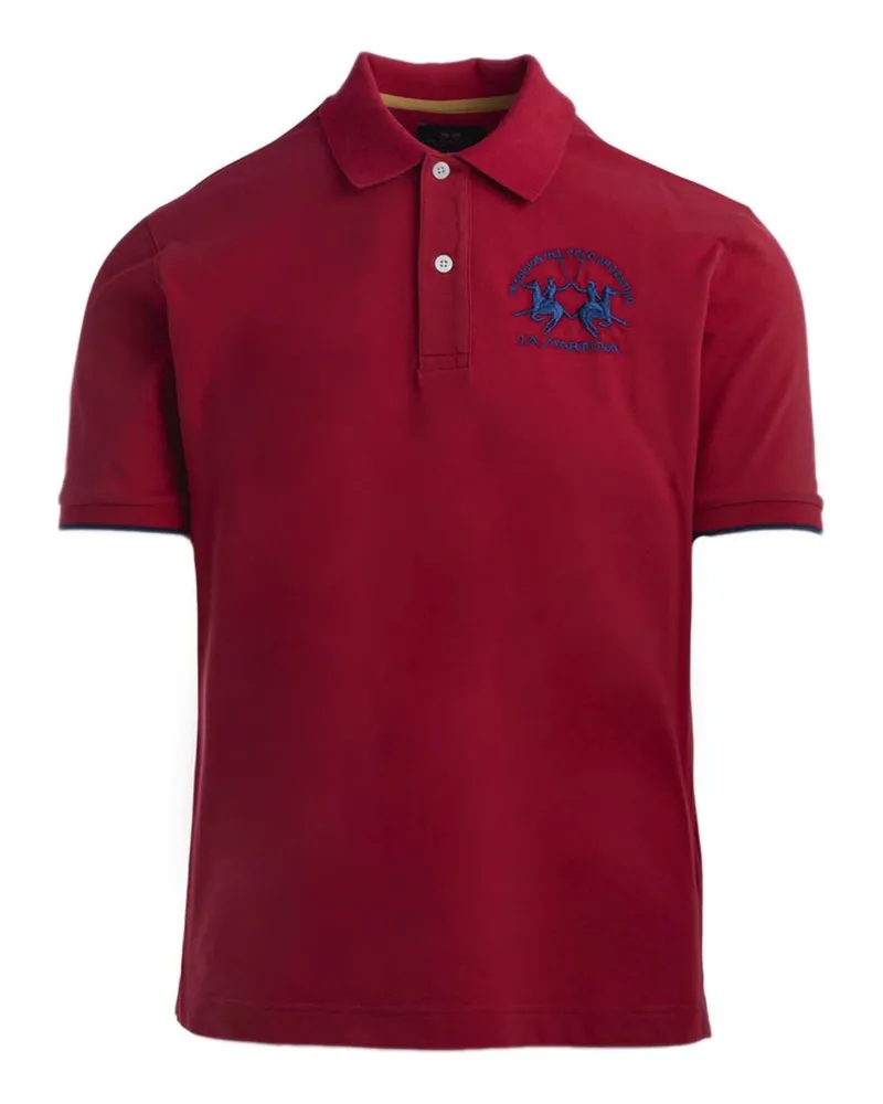 La Martina Poloshirt Rot