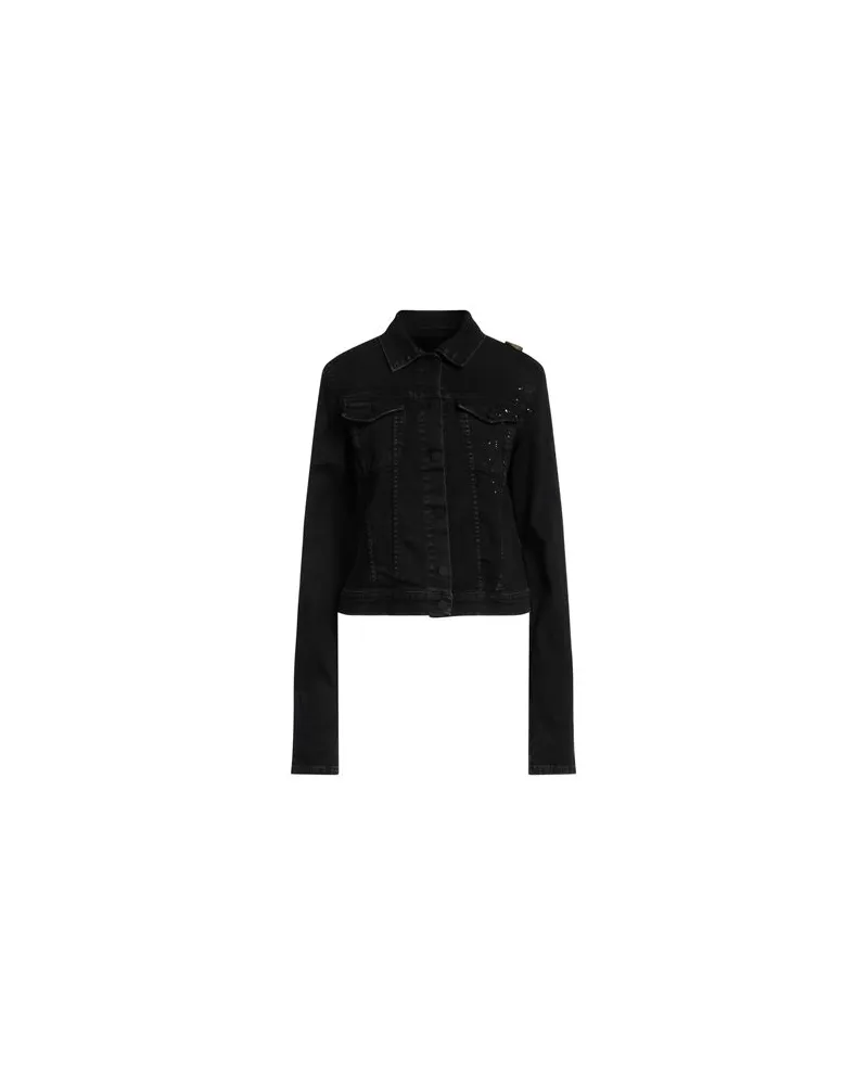 Frankie Morello JACKEN & MÄNTEL - Jeansjacken/Mäntelauf YOOX.COM Schwarz