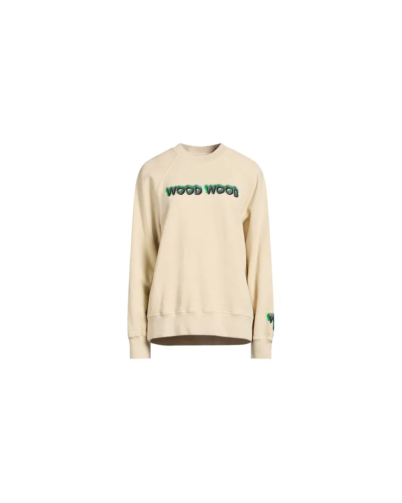 Wood Wood TOPS - Sweatshirtsauf YOOX.COM Beige