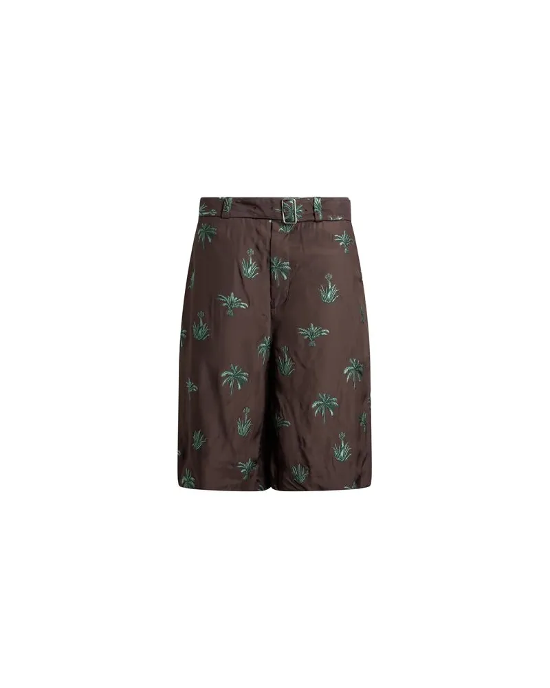 Jil Sander HOSEN & RÖCKE - Shorts & Bermudashortsauf YOOX.COM Dunkelbraun