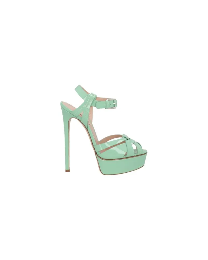 Casadei SCHUHE - Sandalenauf YOOX.COM Säuregrün