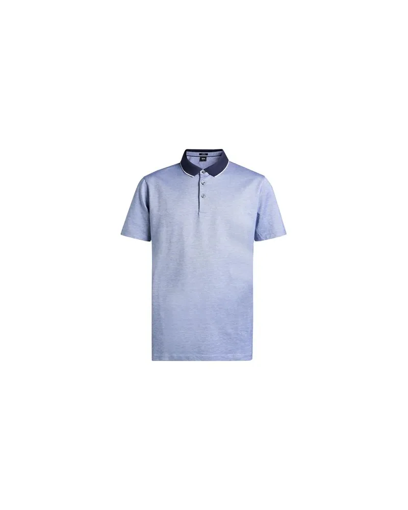 HUGO BOSS TOPS - Poloshirtsauf YOOX.COM Blau
